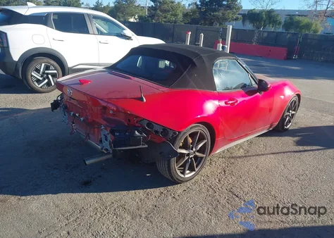 2016 Mazda Mx-5 Miata Grand Touring из США, поврежденный, VIN JM1NDAD76G0102890